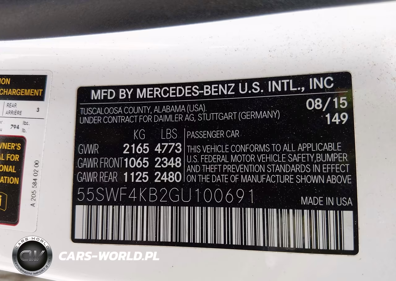 2016 Mercedes-Benz C 300 4Matic VIN:55SWF4KB2GU100691 - 9