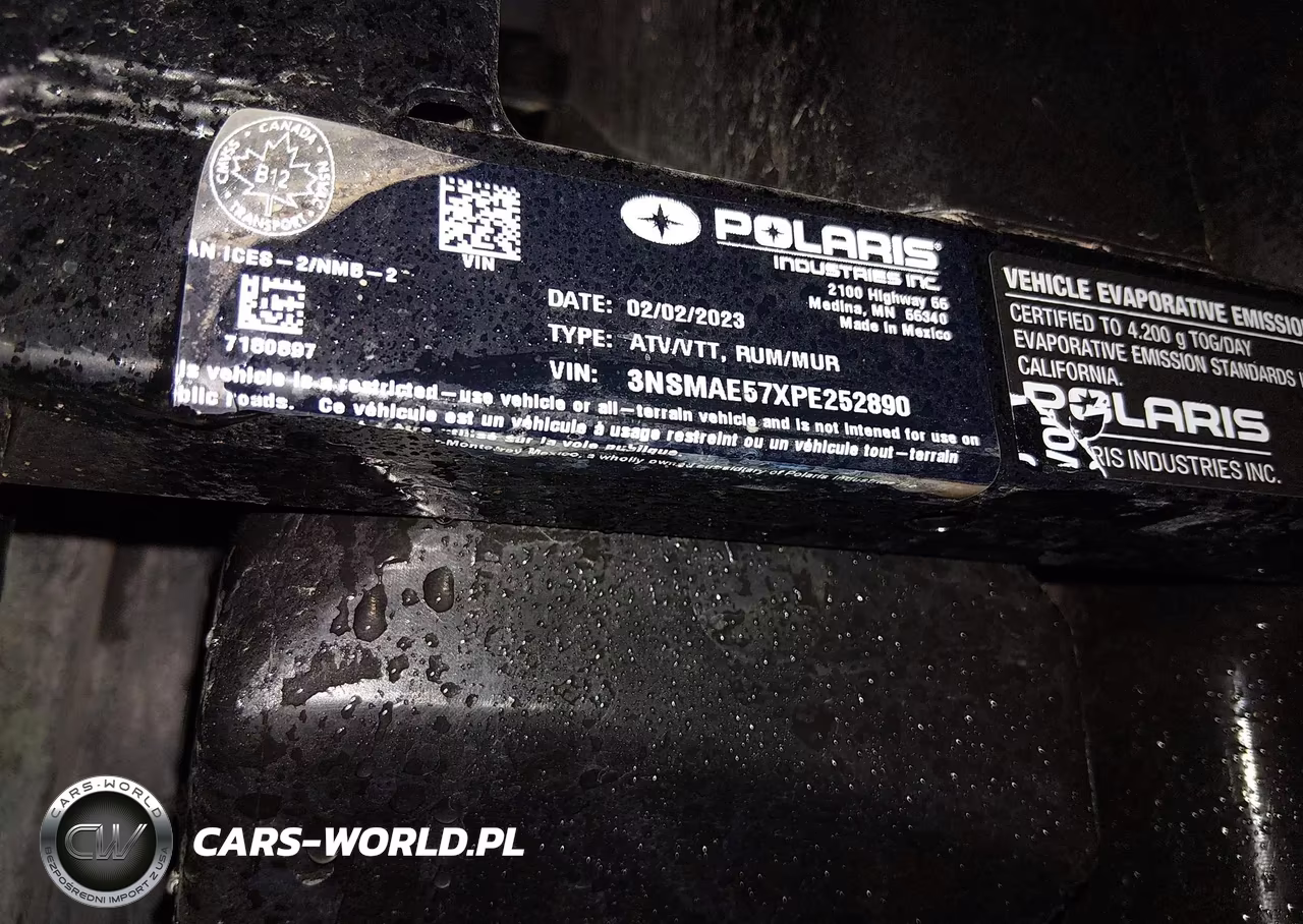 2023 Polaris Ranger Sp 570 Premium VIN:3NSMAE57XPE252890 - 10