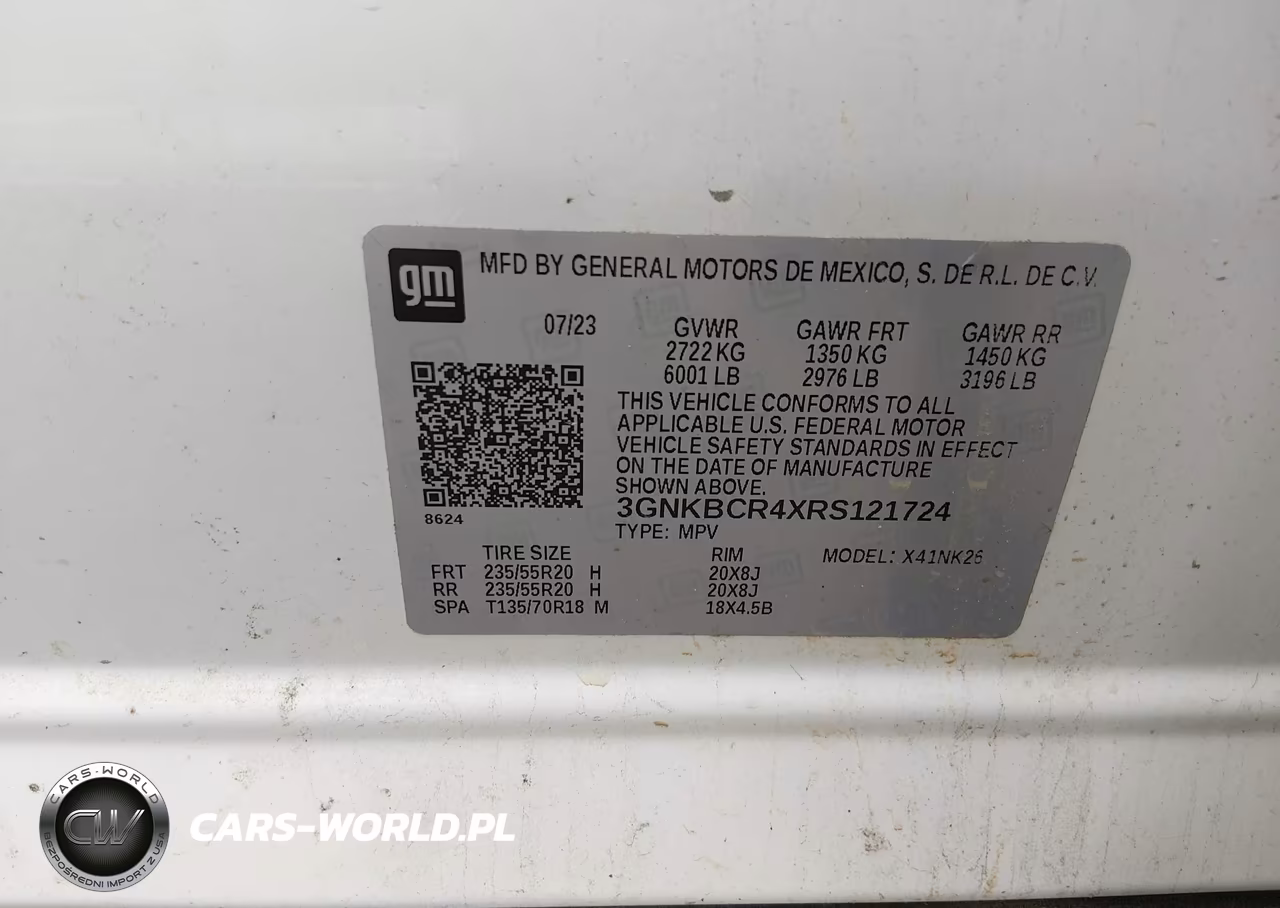 2024 Chevrolet Blazer Fwd 2Lt VIN:3GNKBCR4XRS121724 - 9