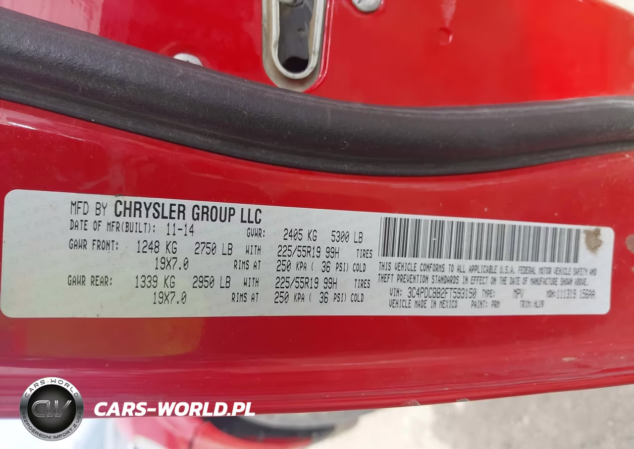 2015 Dodge Journey Sxt VIN:3C4PDCBB2FT593150 - 9