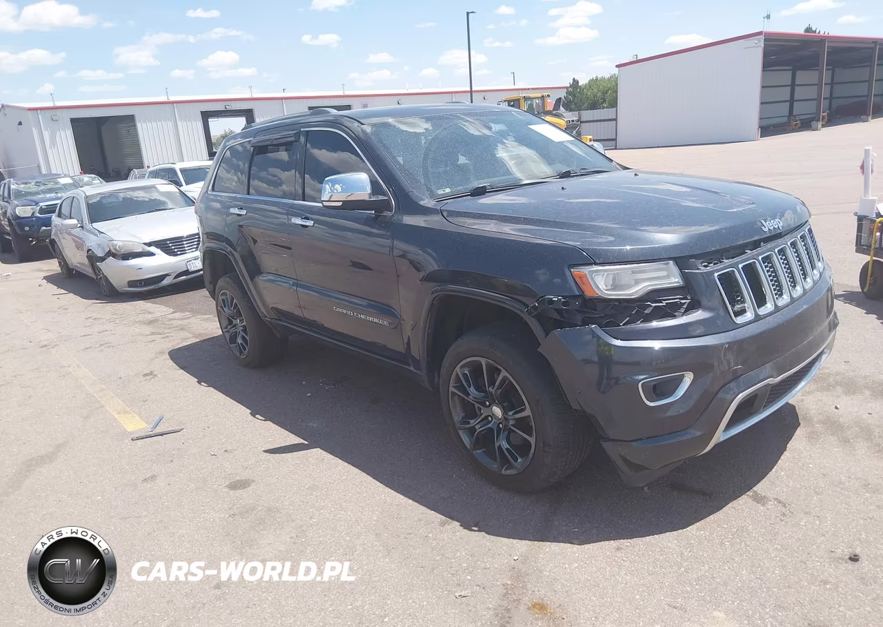 2014 Jeep Grand Cherokee Overland VIN:1C4RJFCT7EC181276 - 1