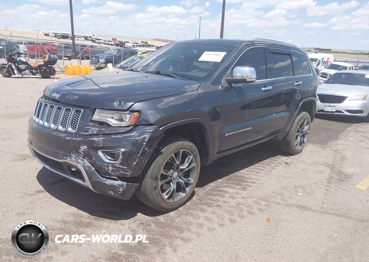 2014 Jeep Grand Cherokee Overland VIN:1C4RJFCT7EC181276 - 2