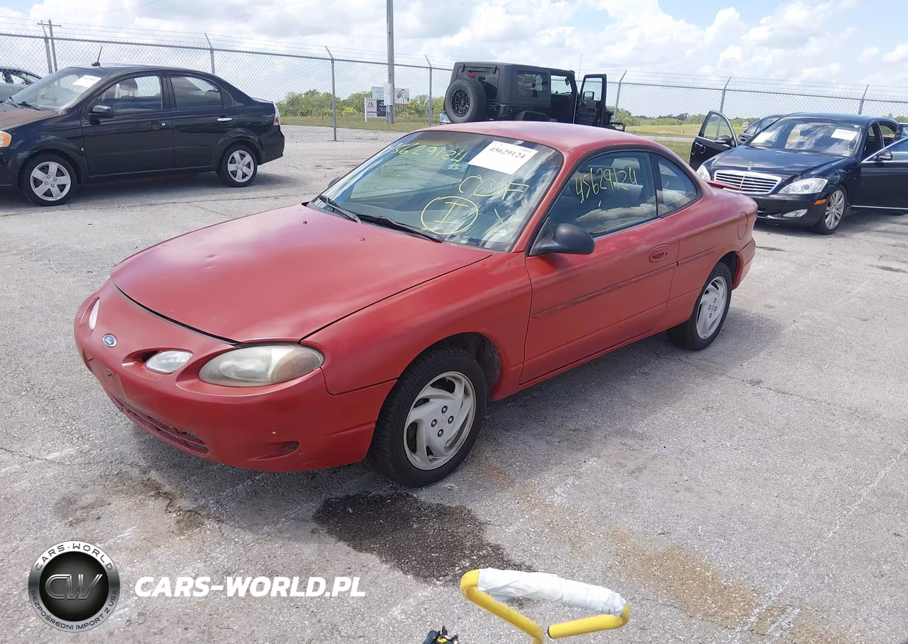 2000 Ford Escort Zx2 VIN:3FAKP1135YR202353 - 2