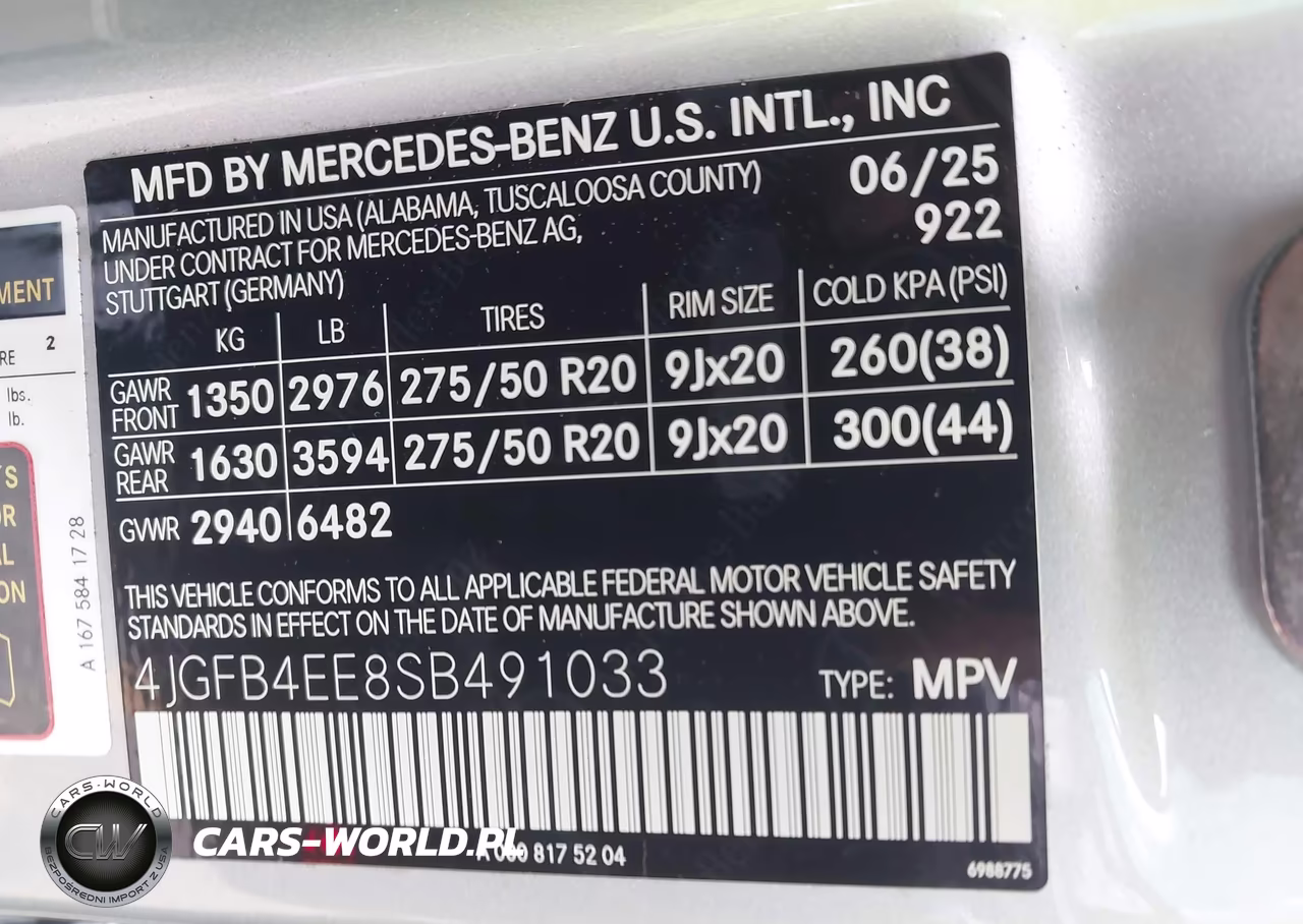 2025 Mercedes-Benz Gle 350 VIN:4JGFB4EE8SB491033 - 9