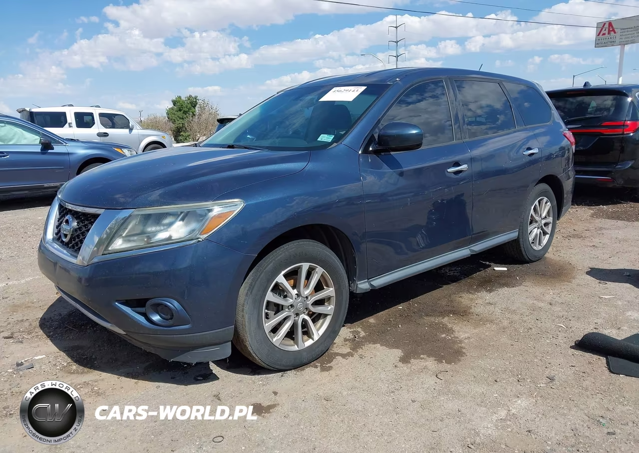 2014 Nissan Pathfinder S VIN:5N1AR2MM5EC728529 - 2