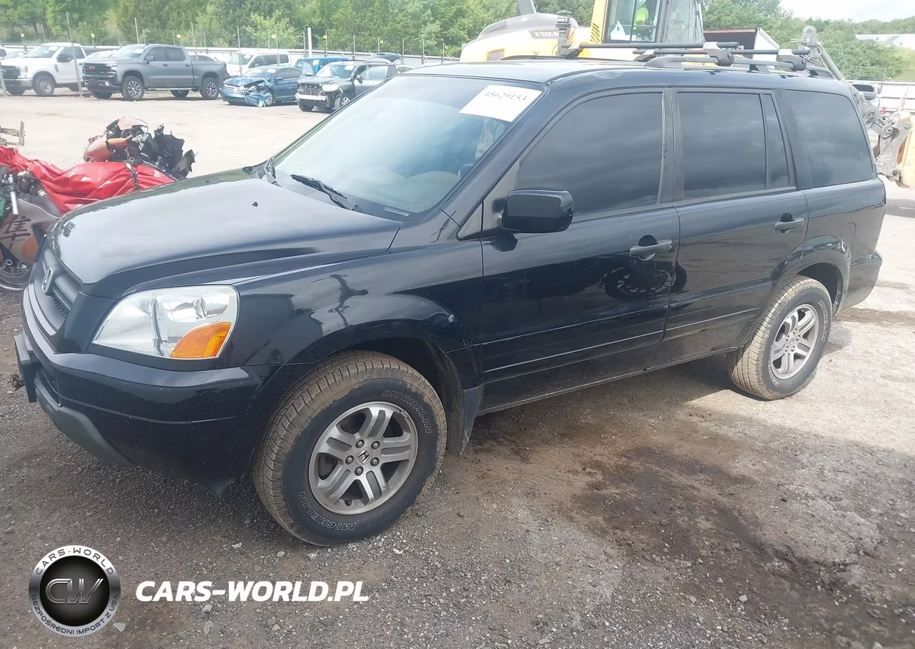 2004 Honda Pilot Ex VIN:2HKYF18434H592372 - 2