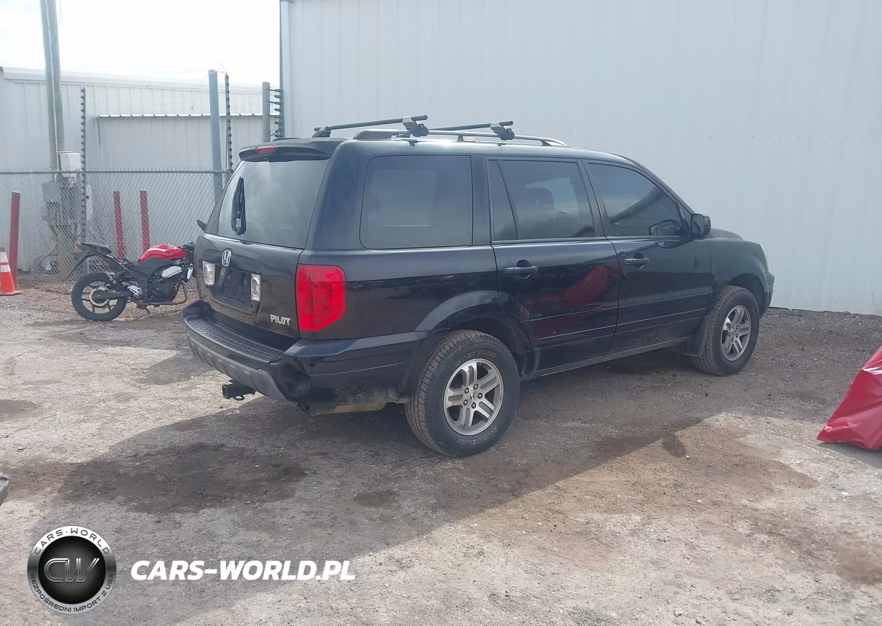 2004 Honda Pilot Ex VIN:2HKYF18434H592372 - 4