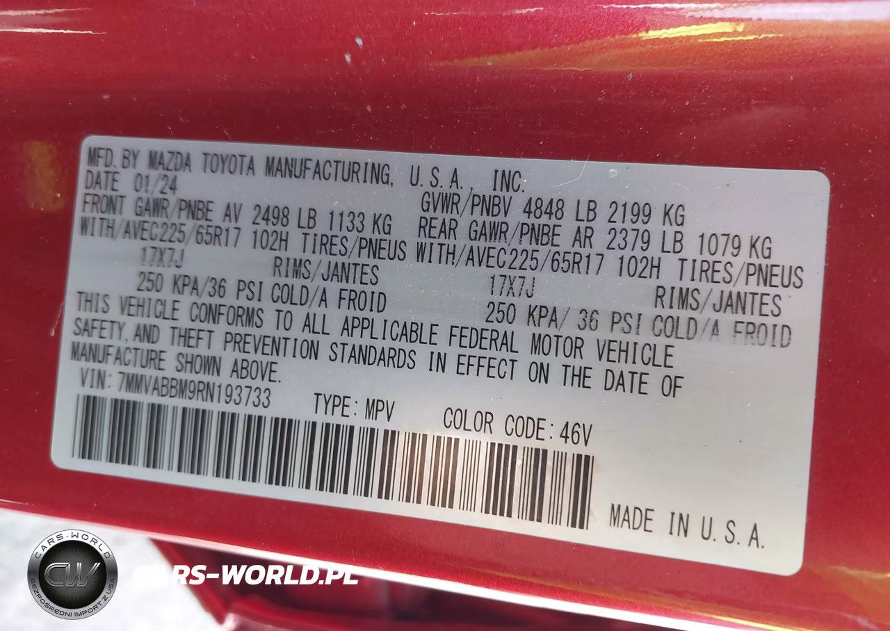 2024 Mazda Cx-50 2.5 S Preferred VIN:7MMVABBM9RN193733 - 9