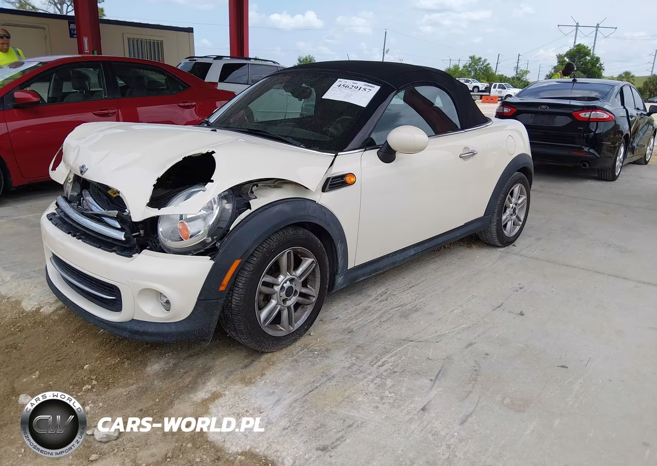 2015 Mini Roadster Cooper VIN:WMWSY1C57FT626065 - 2