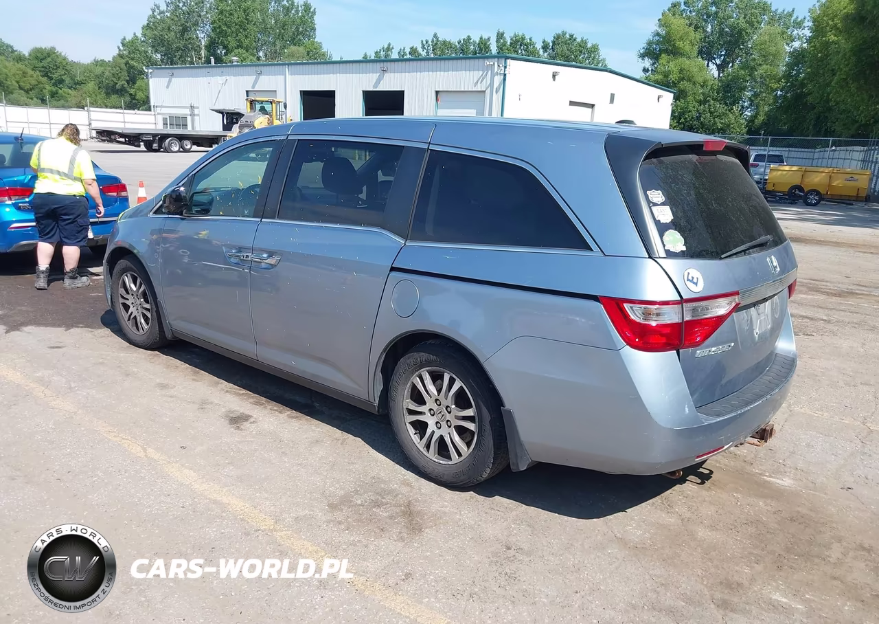2012 Honda Odyssey Ex-L VIN:5FNRL5H65CB022361 - 3