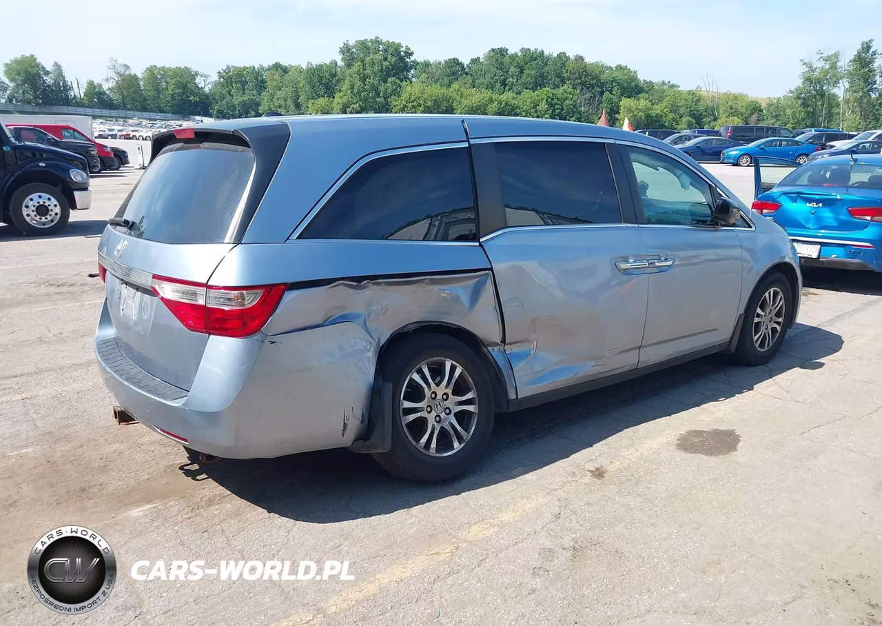 2012 Honda Odyssey Ex-L VIN:5FNRL5H65CB022361 - 4