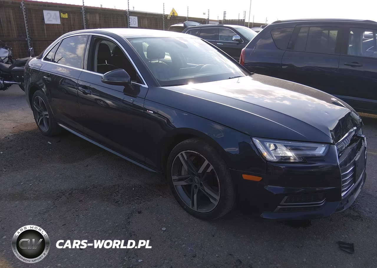 2018 Audi A4 2.0T Premium-2.0T Tech Premium VIN:WAUENAF49JN017887 - 1