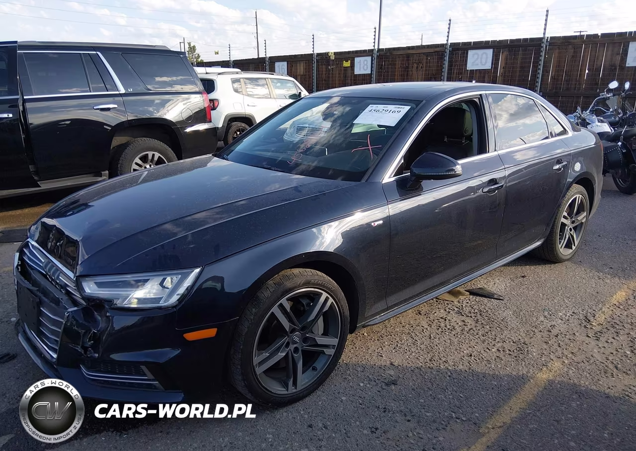 2018 Audi A4 2.0T Premium-2.0T Tech Premium VIN:WAUENAF49JN017887 - 2