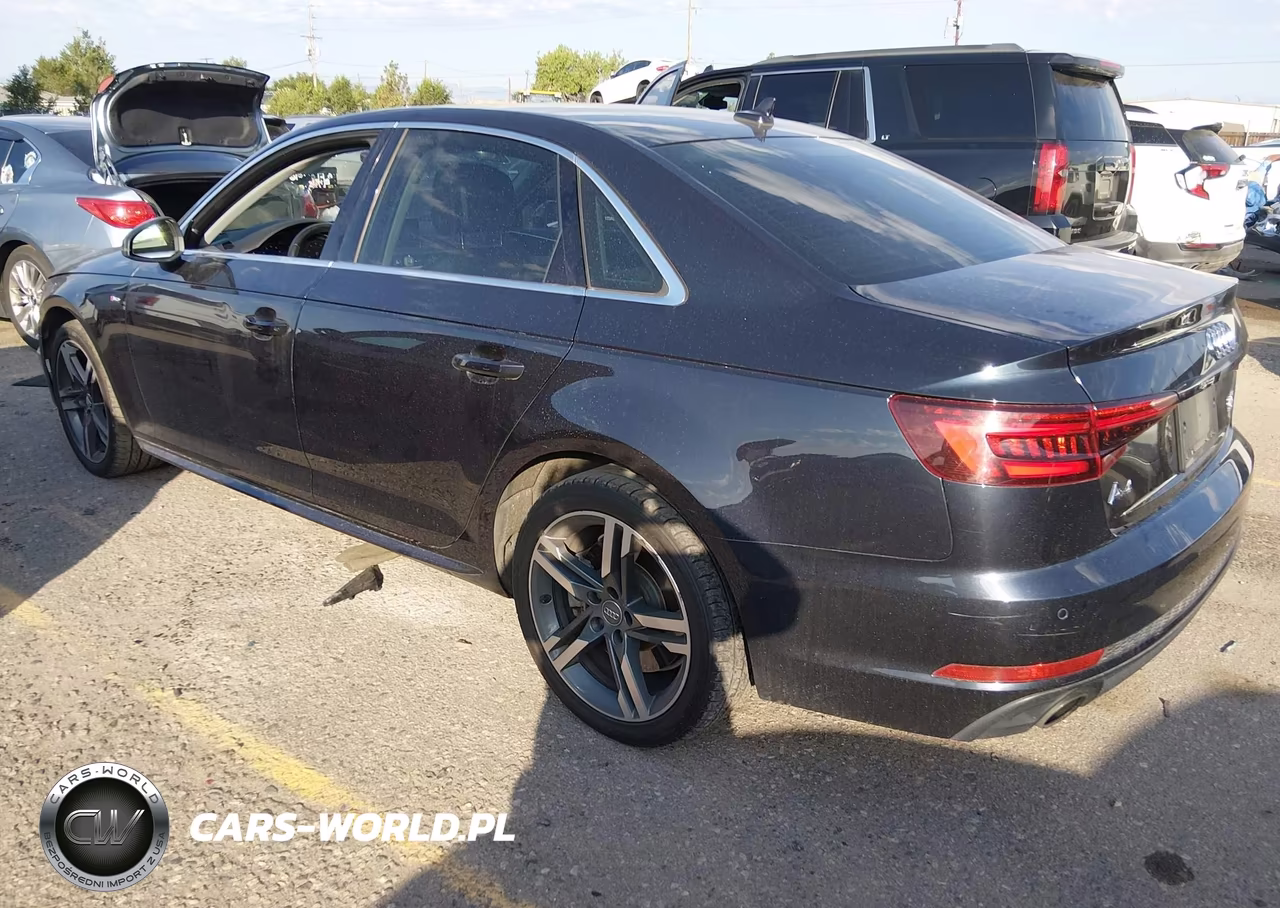2018 Audi A4 2.0T Premium-2.0T Tech Premium VIN:WAUENAF49JN017887 - 3