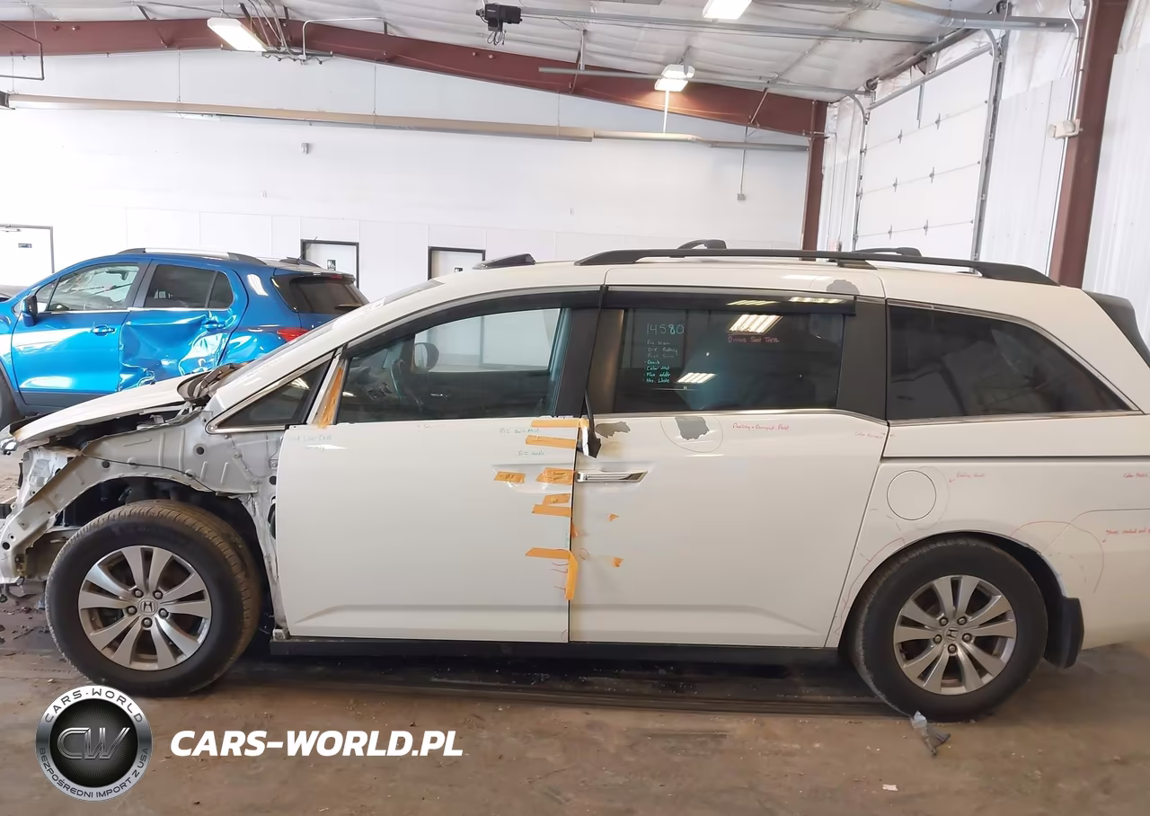 2014 Honda Odyssey Ex-L VIN:5FNRL5H61EB128986 - 14