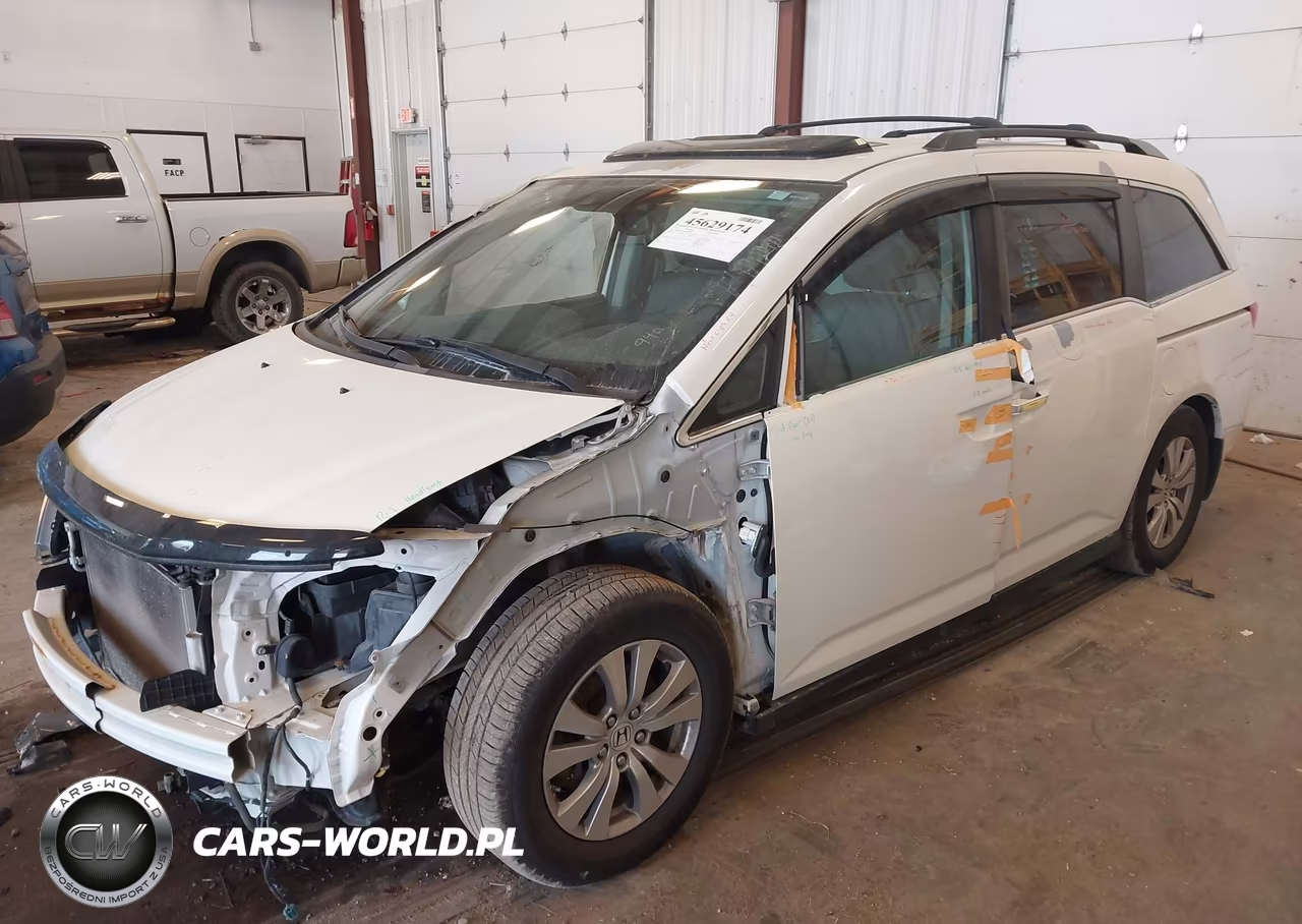 2014 Honda Odyssey Ex-L VIN:5FNRL5H61EB128986 - 2