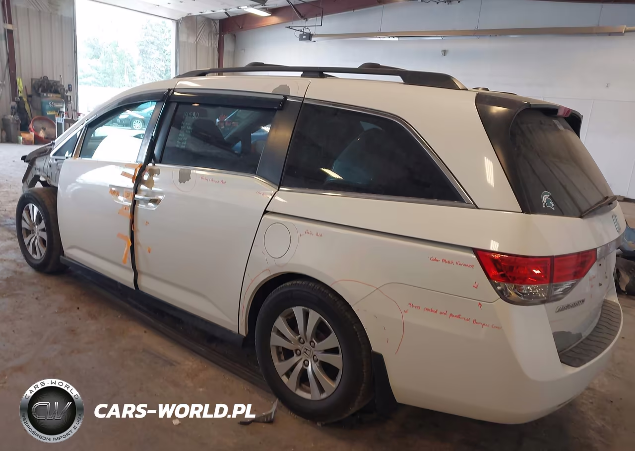 2014 Honda Odyssey Ex-L VIN:5FNRL5H61EB128986 - 3