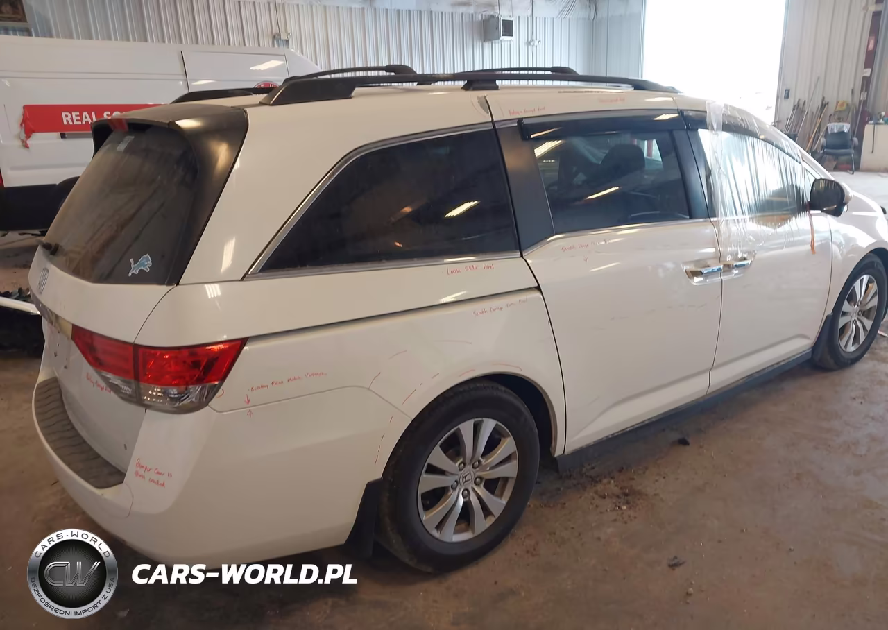 2014 Honda Odyssey Ex-L VIN:5FNRL5H61EB128986 - 4