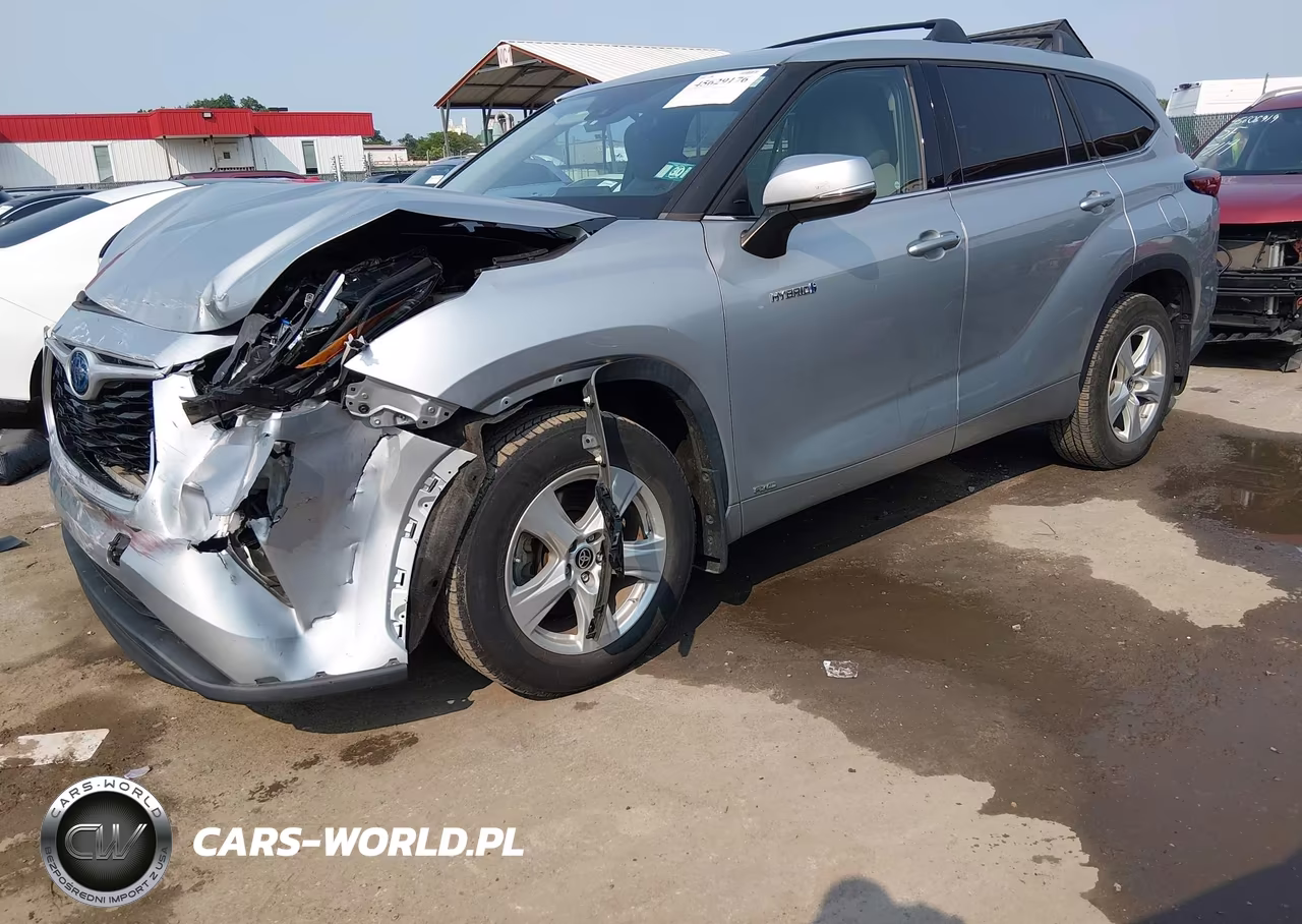 2020 Toyota Highlander Hybrid Le VIN:5TDBBRCH7LS512249 - 2