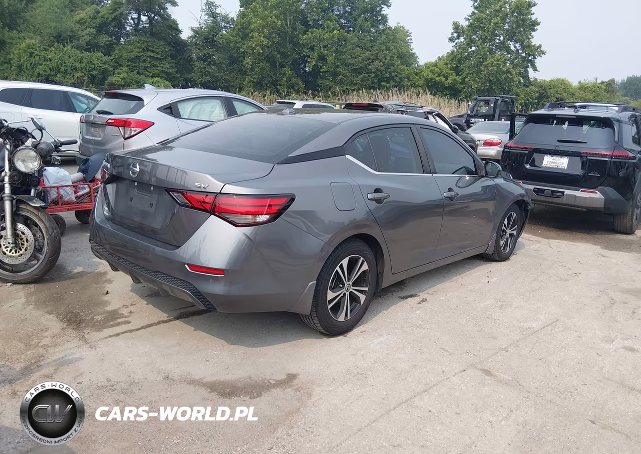 2020 Nissan Sentra Sv Xtronic Cvt VIN:3N1AB8CV6LY289001 - 4