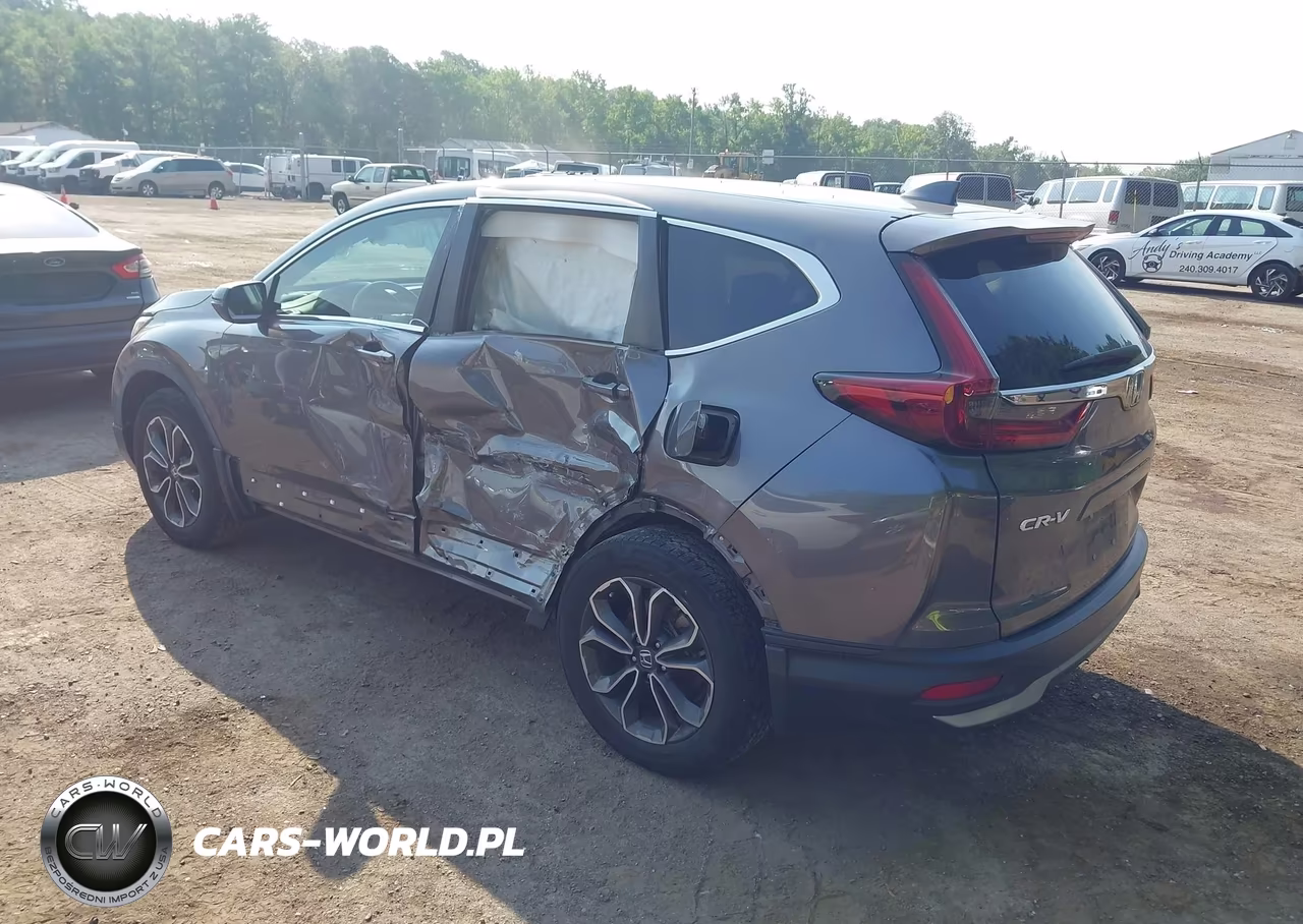 2021 Honda Cr-V Awd Ex-L VIN:5J6RW2H87MA000955 - 3
