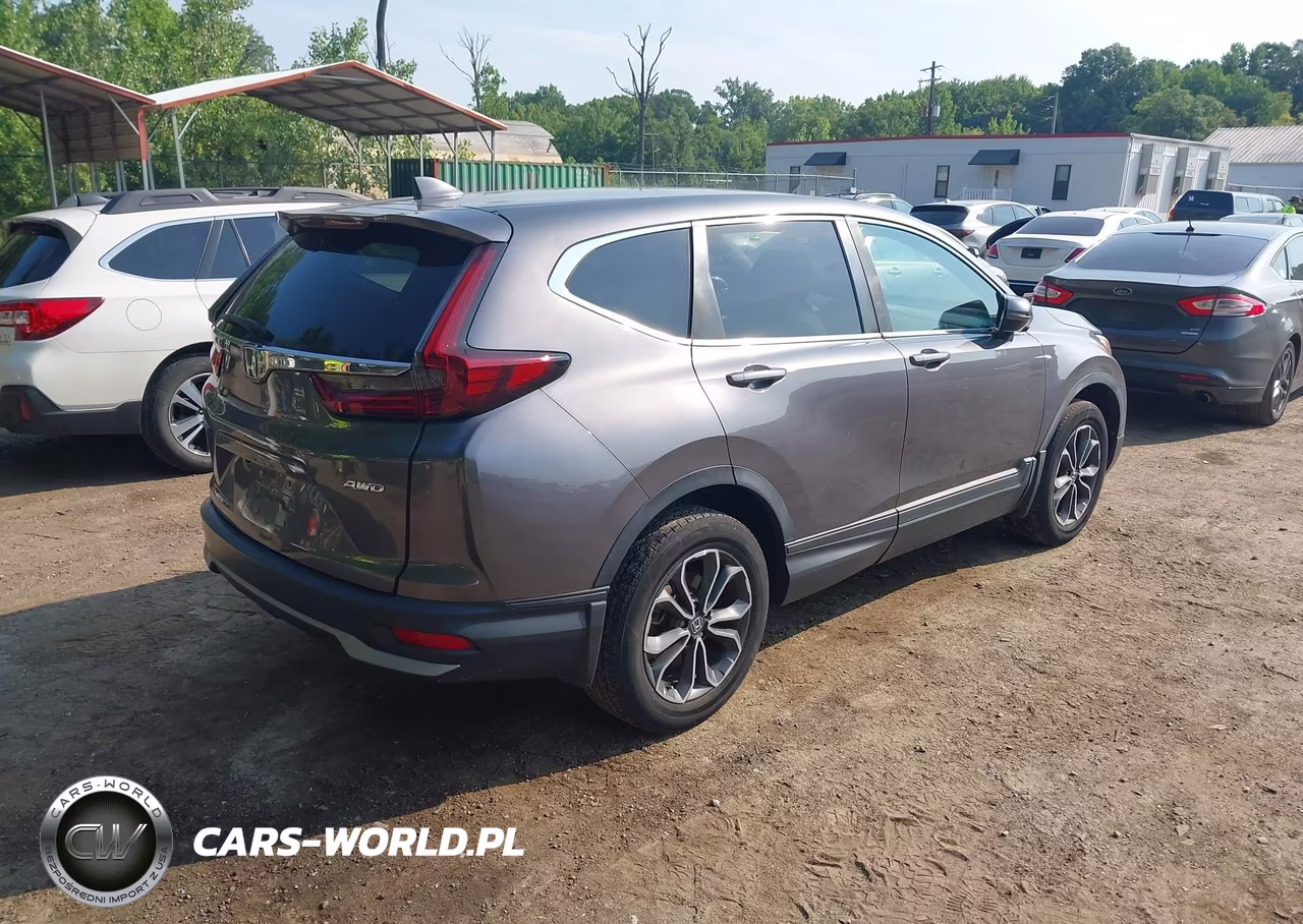 2021 Honda Cr-V Awd Ex-L VIN:5J6RW2H87MA000955 - 4