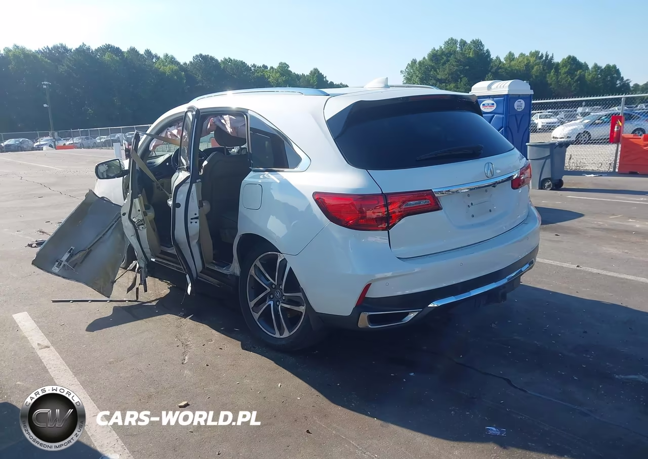 2017 Acura Mdx Advance Package VIN:5FRYD3H88HB014419 - 3
