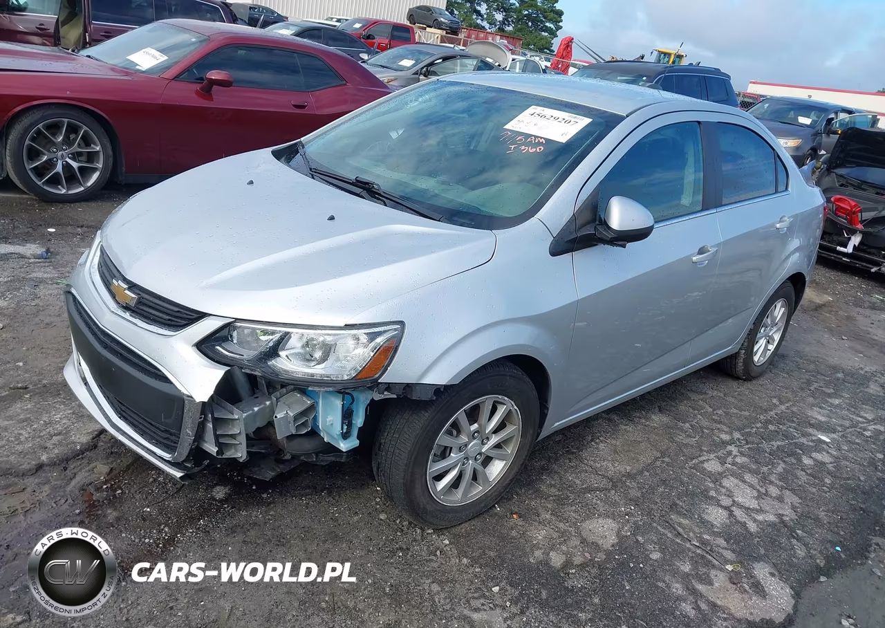 2020 Chevrolet Sonic Fwd Lt VIN:1G1JD5SB9L4121992 - 2