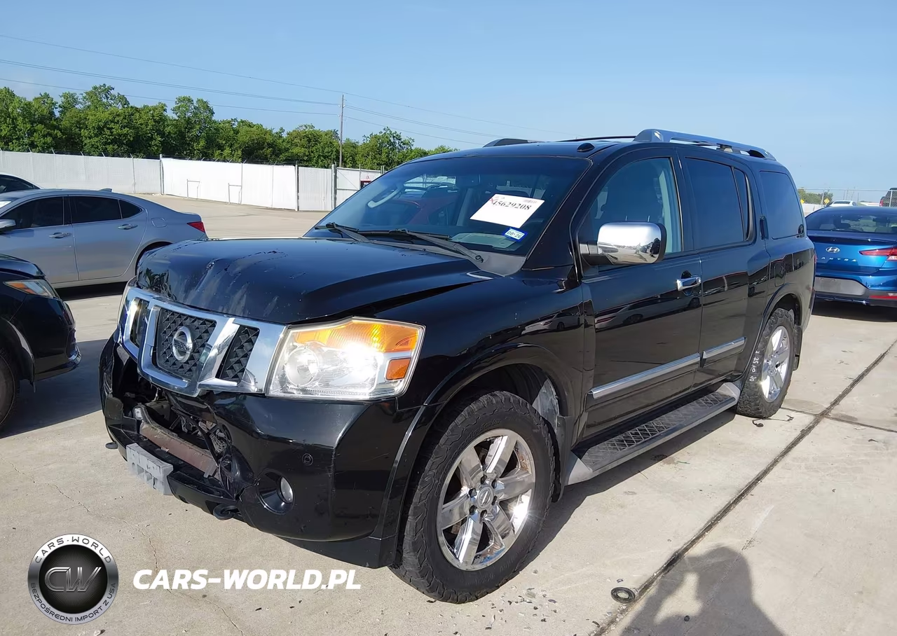 2012 Nissan Armada Platinum VIN:5N1AA0NC8CN611899 - 2