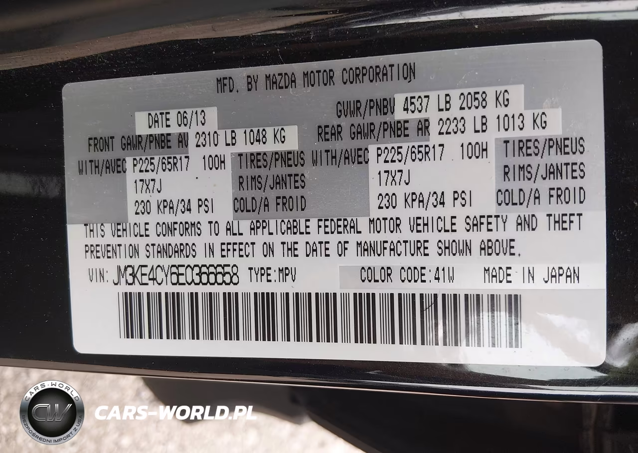 2014 Mazda Cx-5 Touring VIN:JM3KE4CY6E0366658 - 9