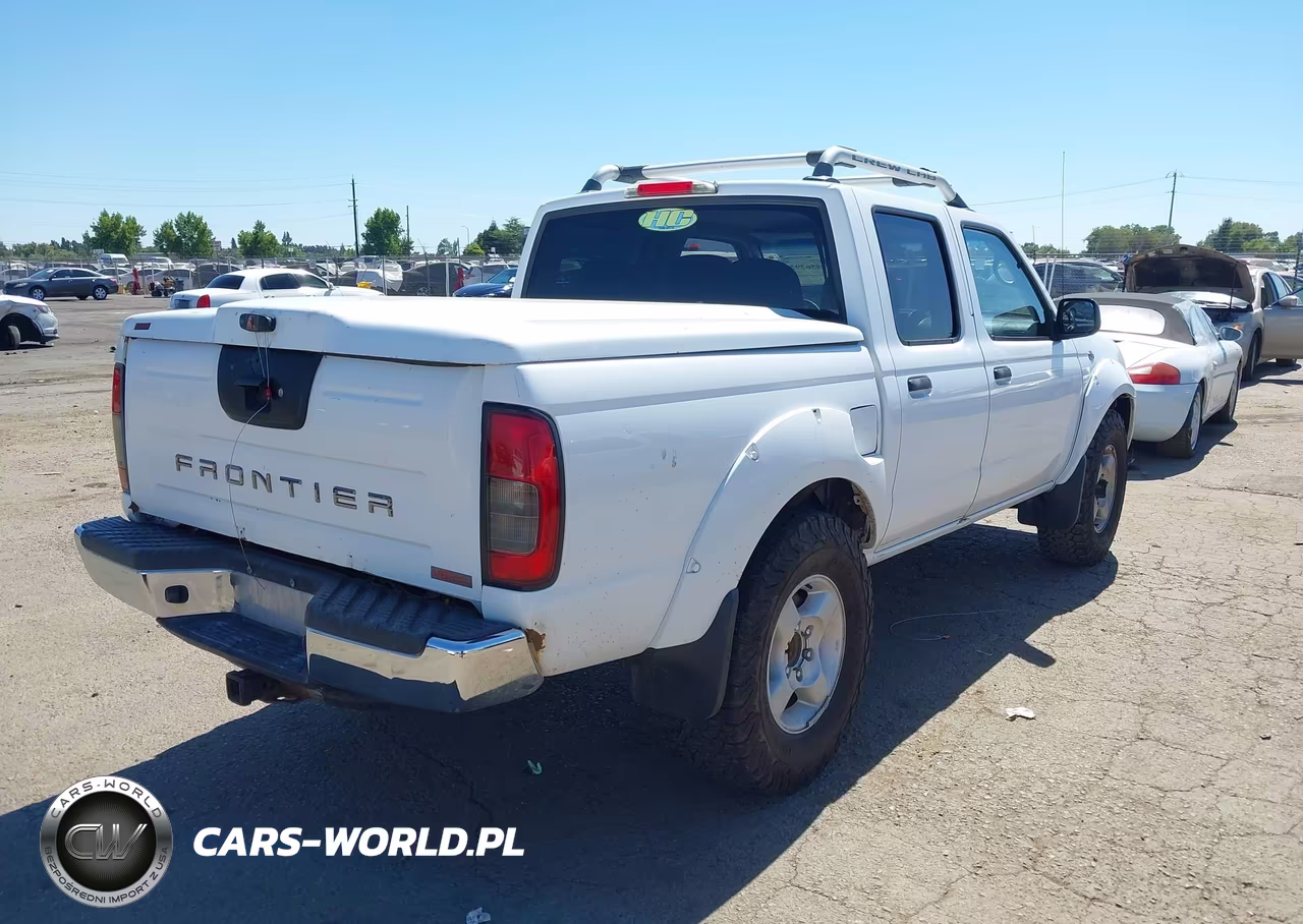 2002 Nissan Frontier Crew Cab Sc VIN:1N6MD27Y72C388923 - 4