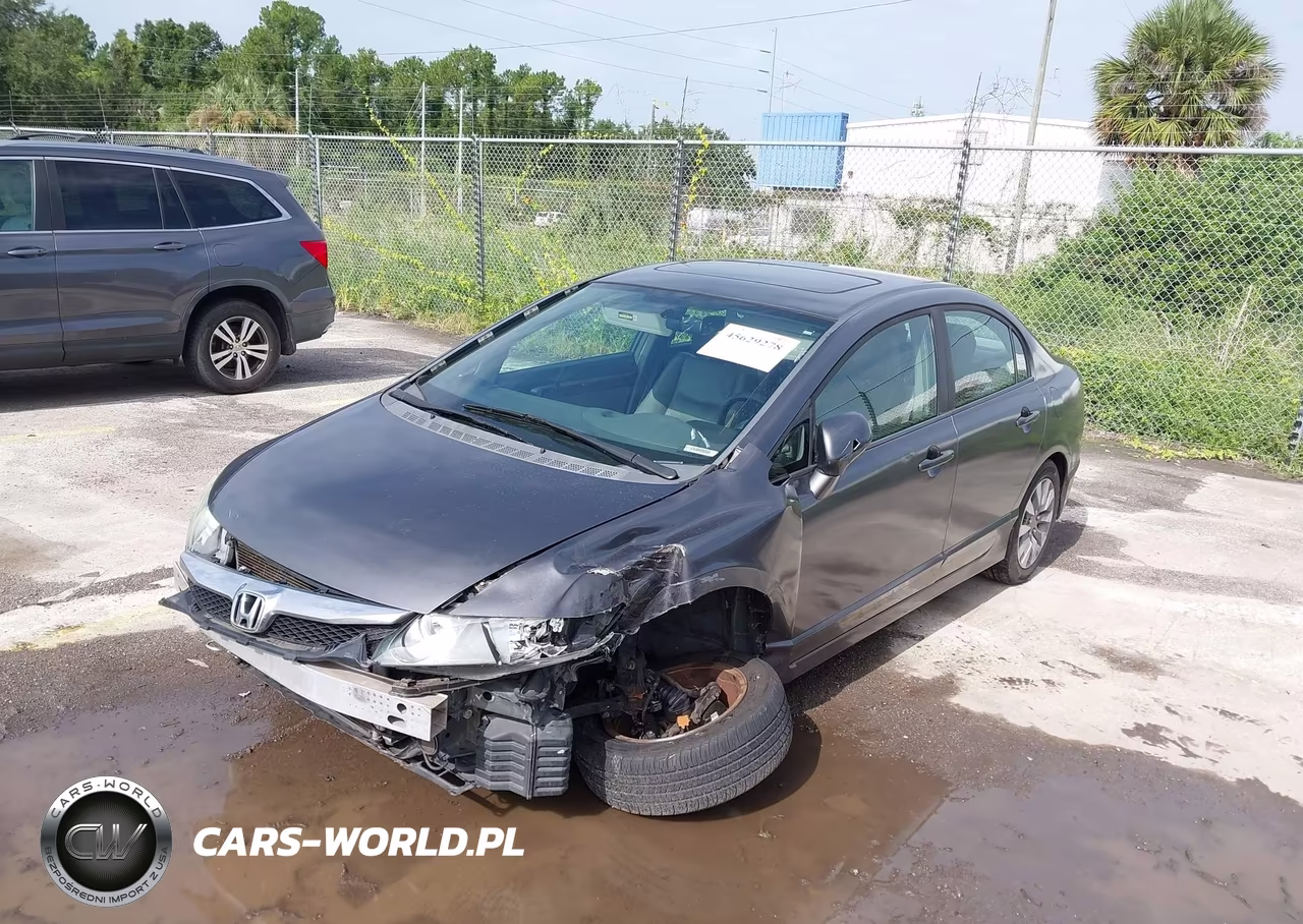 2010 Honda Civic Ex-L VIN:2HGFA1F99AH549567 - 2
