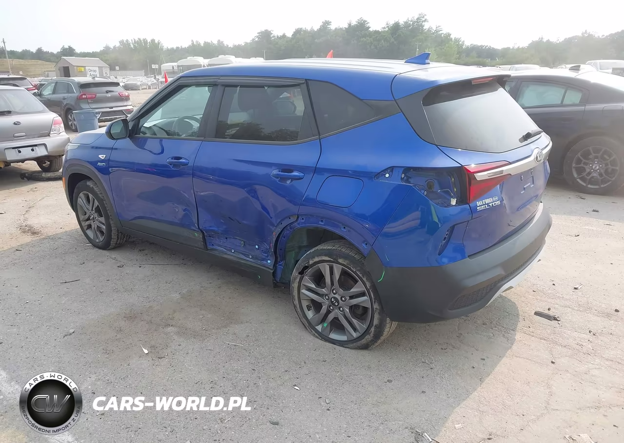 2021 Kia Seltos Lx VIN:KNDEPCAA6M7101843 - 3