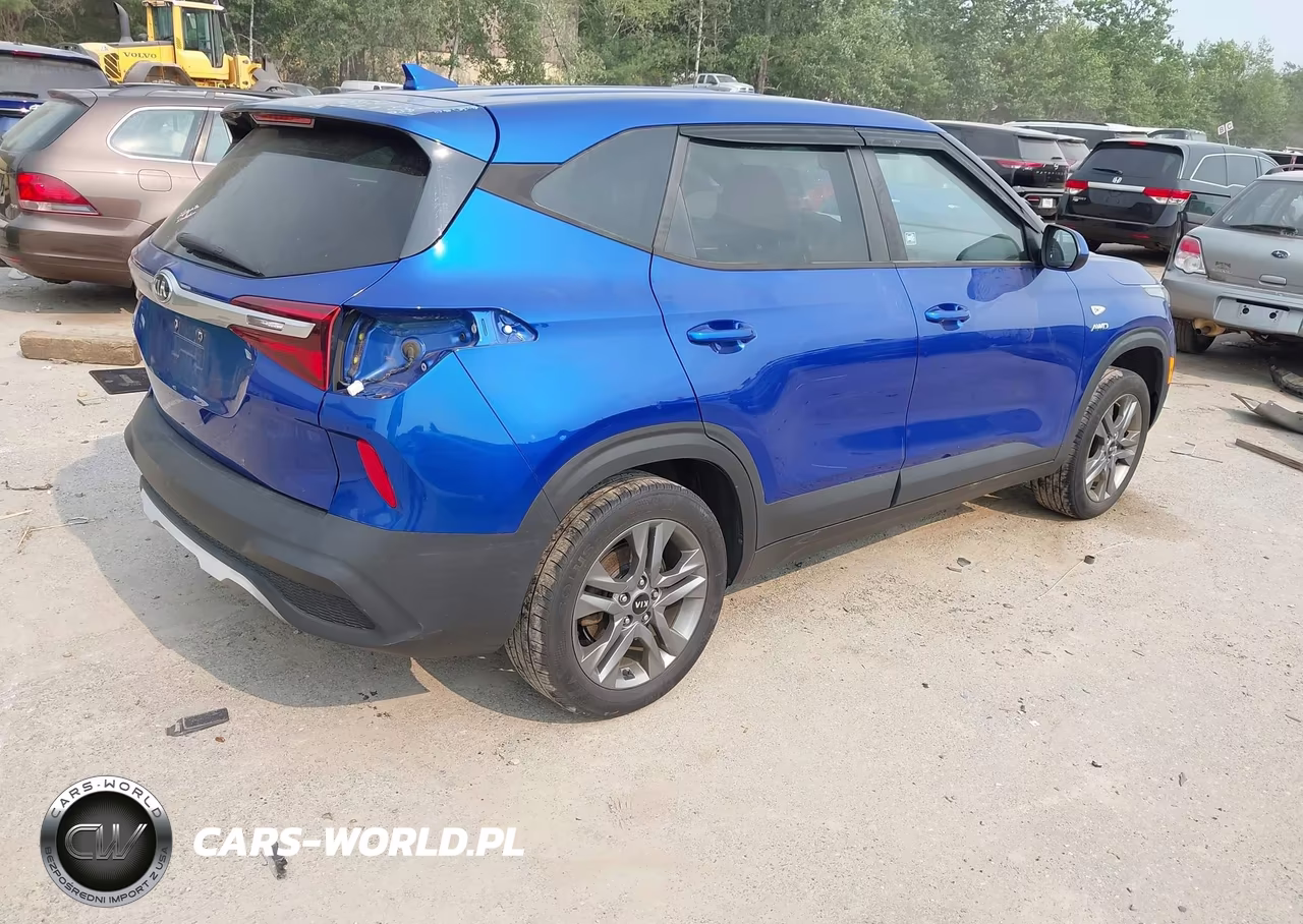 2021 Kia Seltos Lx VIN:KNDEPCAA6M7101843 - 4