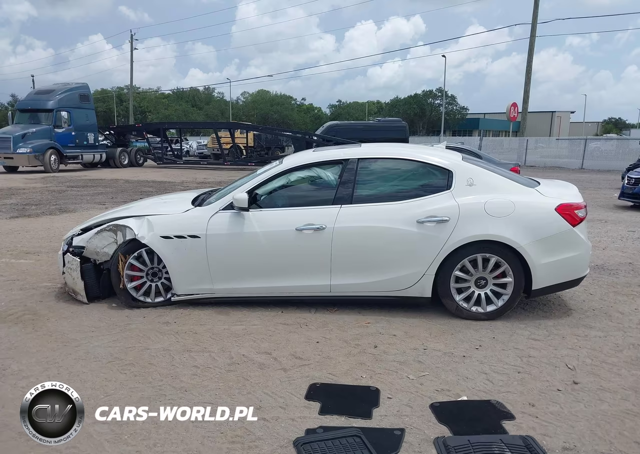 2014 Maserati Ghibli VIN:ZAM57XSAXE1094191 - 14