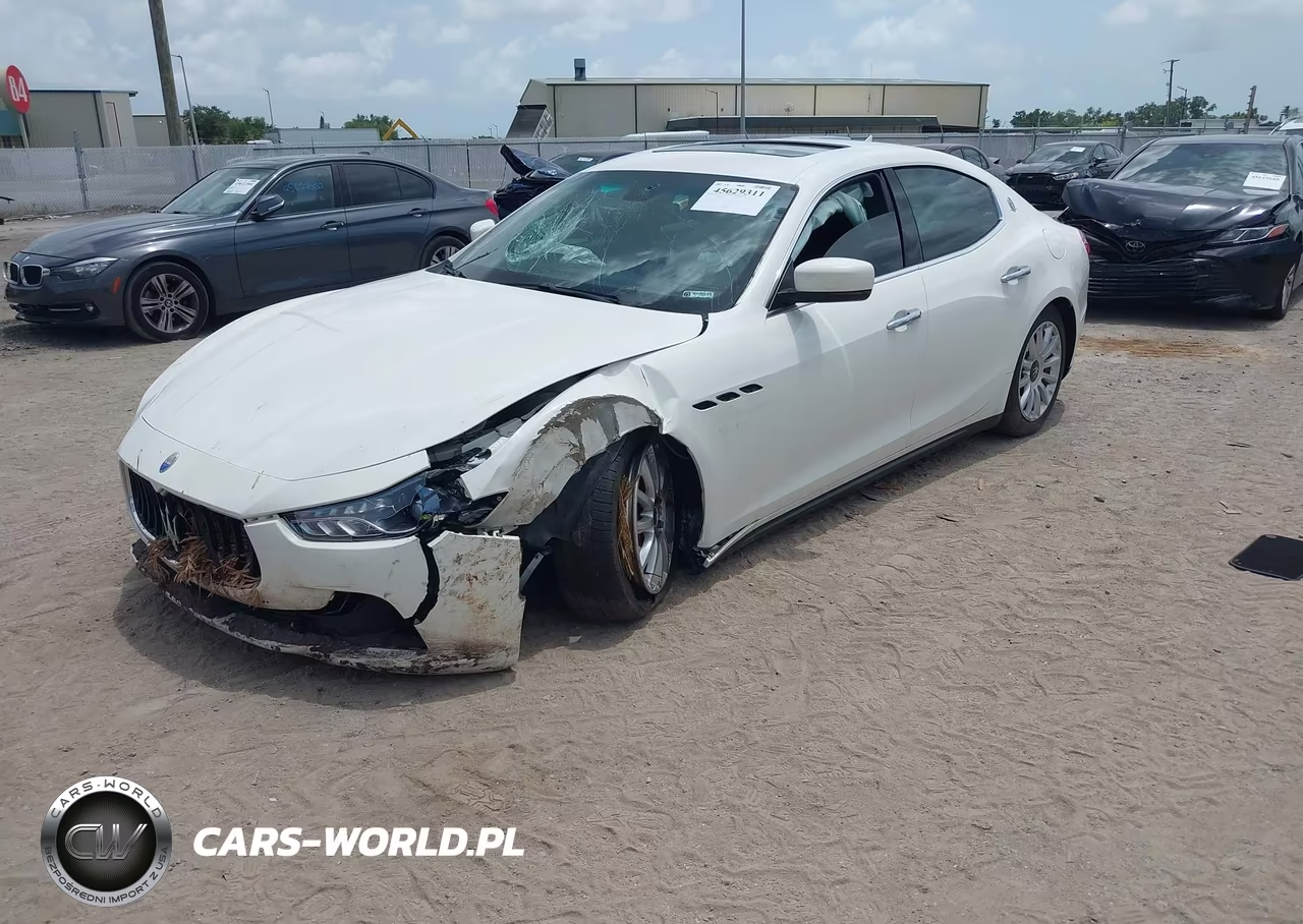 2014 Maserati Ghibli VIN:ZAM57XSAXE1094191 - 2