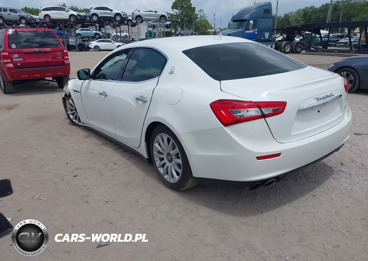 2014 Maserati Ghibli VIN:ZAM57XSAXE1094191 - 3