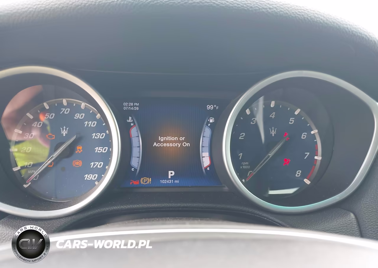 2014 Maserati Ghibli VIN:ZAM57XSAXE1094191 - 7