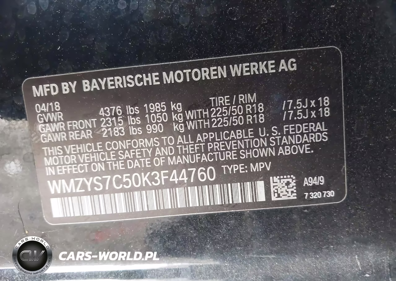 2019 Mini Countryman Cooper VIN:WMZYS7C50K3F44760 - 9
