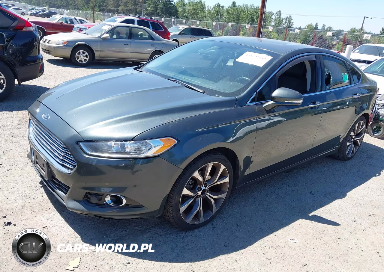 2015 Ford Fusion Titanium VIN:3FA6P0K91FR160856 - 2