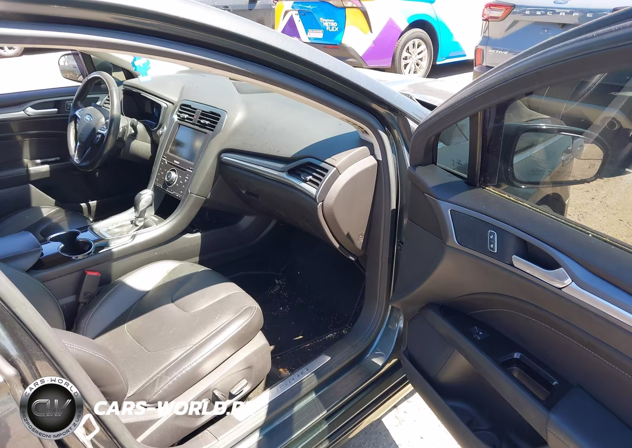 2015 Ford Fusion Titanium VIN:3FA6P0K91FR160856 - 5