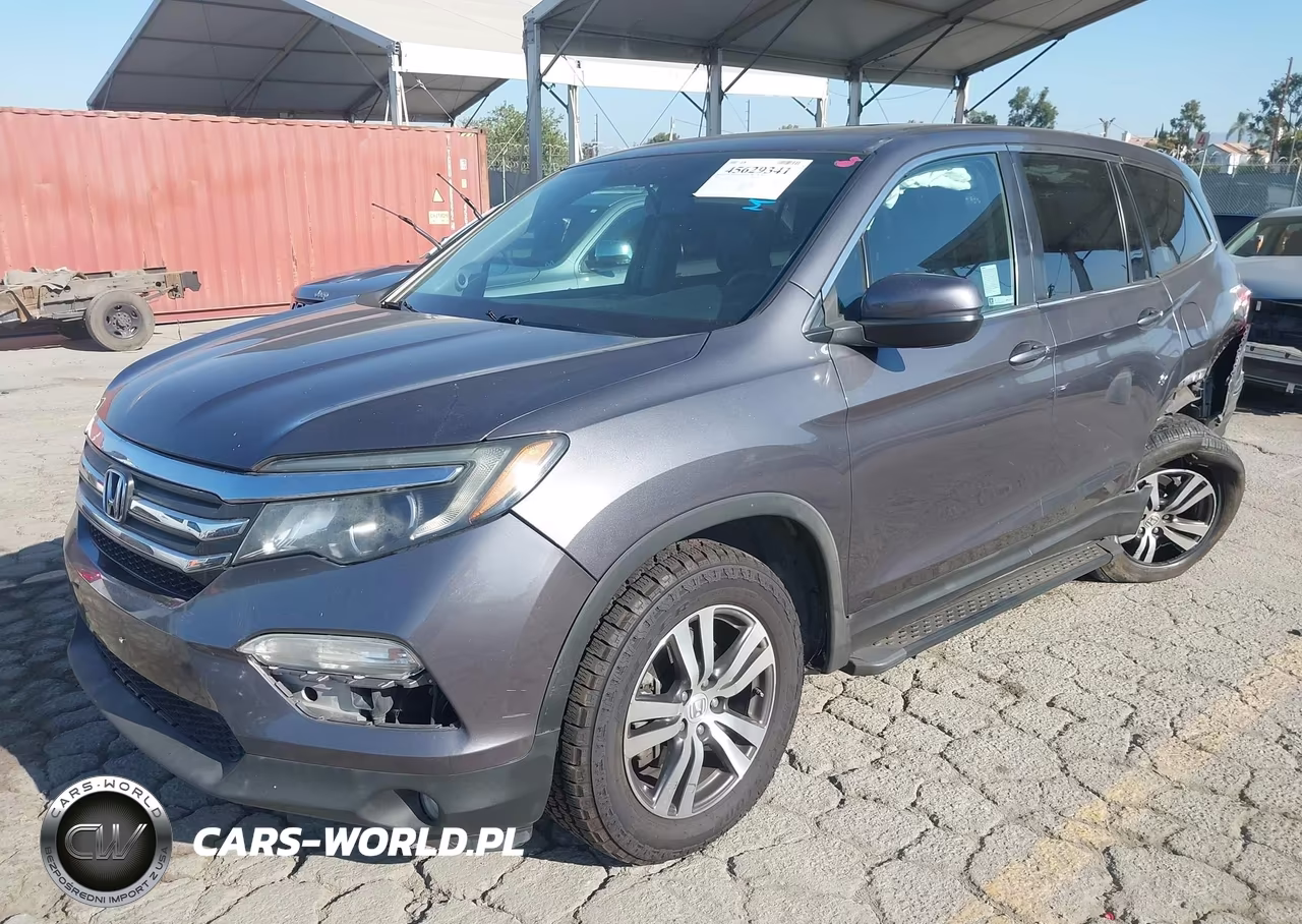 2018 Honda Pilot Ex-L VIN:5FNYF6H58JB038969 - 2