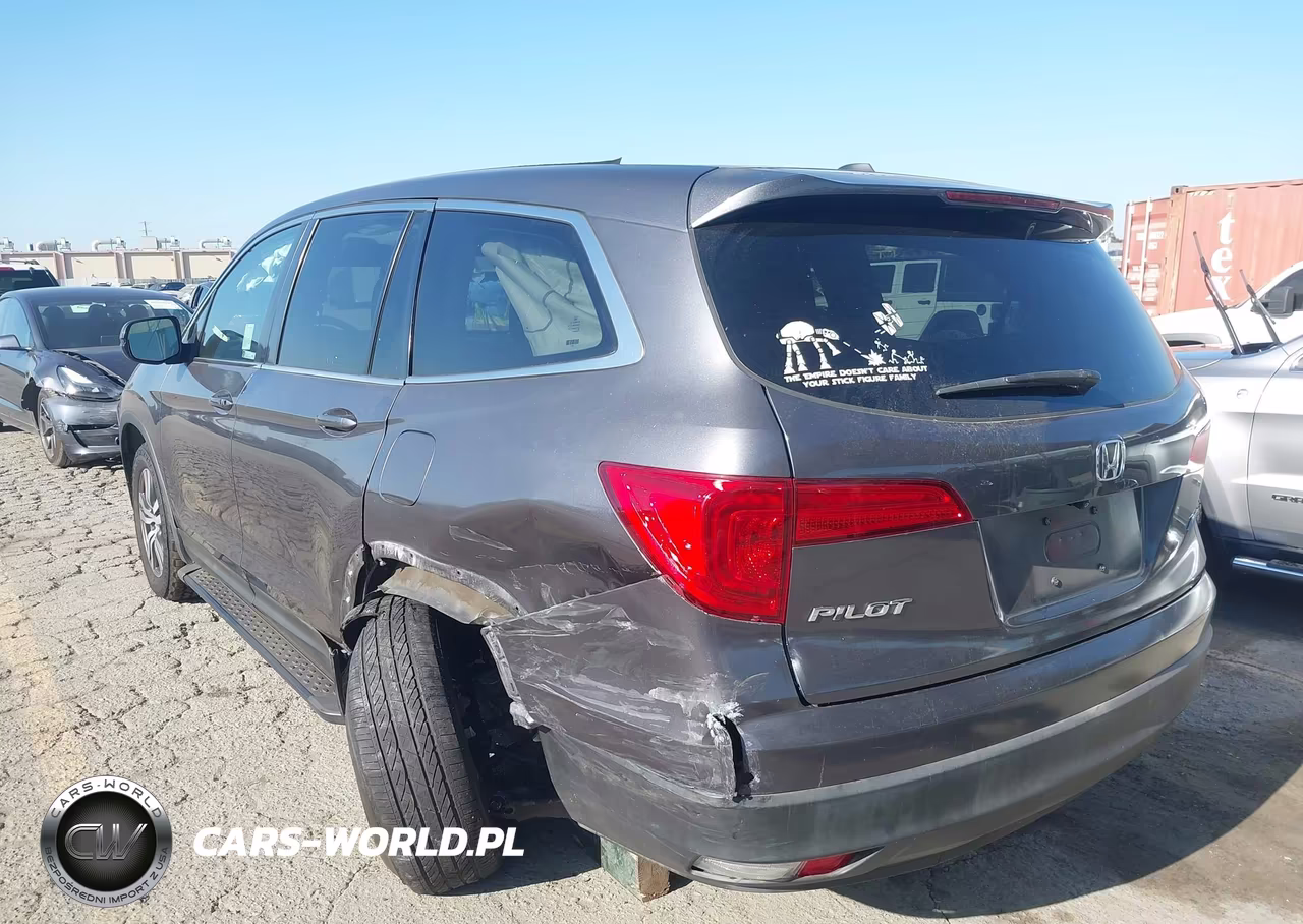 2018 Honda Pilot Ex-L VIN:5FNYF6H58JB038969 - 3