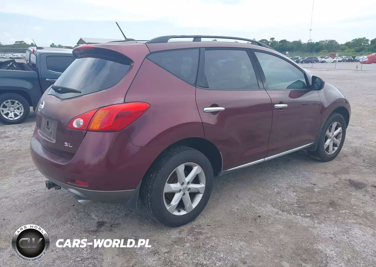 2009 Nissan Murano Sl VIN:JN8AZ18U79W017464 - 4