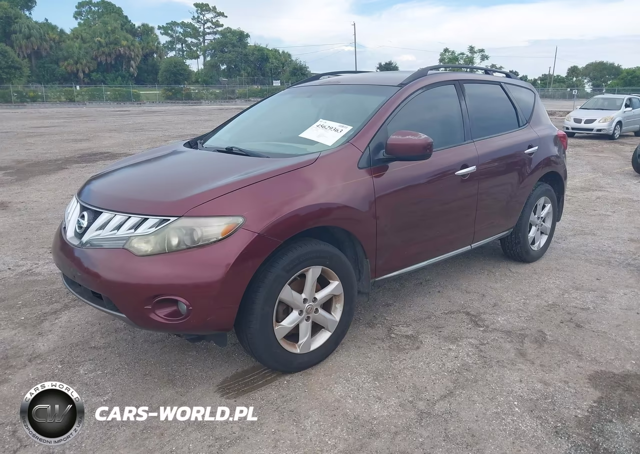2009 Nissan Murano Sl VIN:JN8AZ18U79W017464 - 6