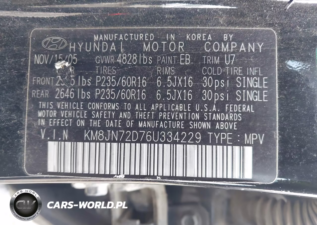 2006 Hyundai Tucson Gls-Limited VIN:KM8JN72D76U334229 - 9