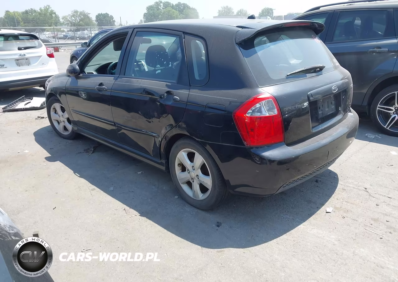 2008 Kia Spectra5 Sx VIN:KNAFE161885019523 - 3
