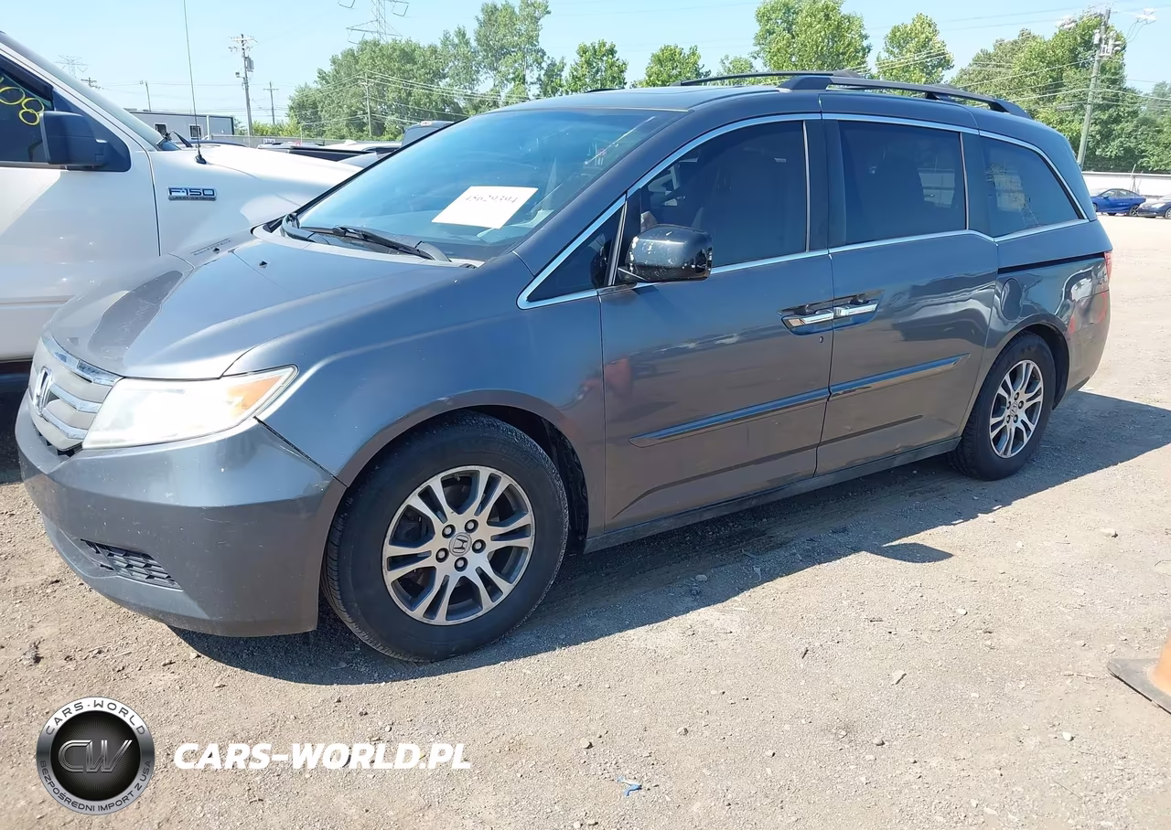 2012 Honda Odyssey Ex-L VIN:5FNRL5H67CB138211 - 2