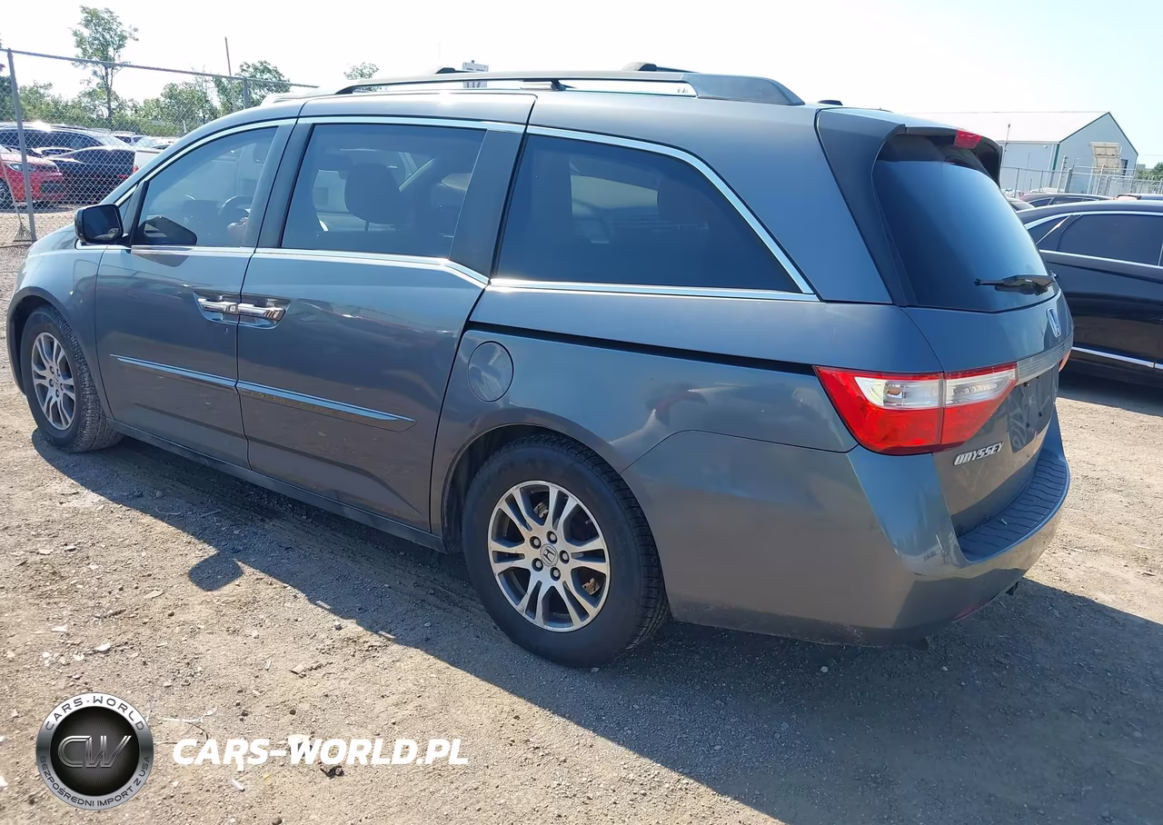 2012 Honda Odyssey Ex-L VIN:5FNRL5H67CB138211 - 3