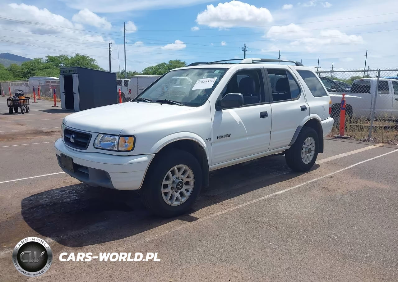 2002 Honda Passport Ex-Lx VIN:4S6CK58W124404212 - 2